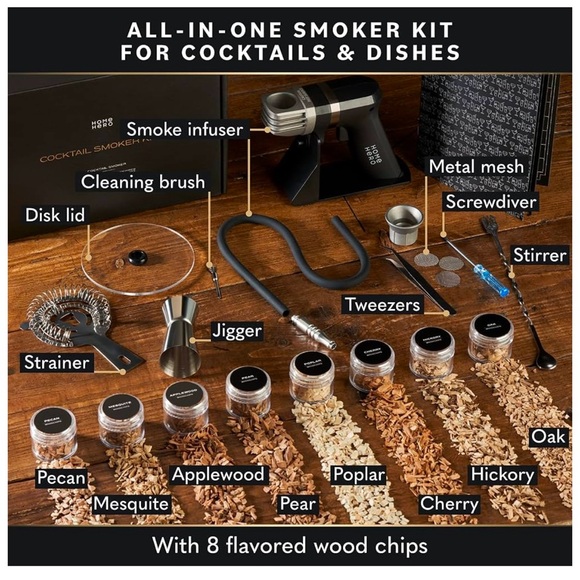 Cocktail Smoker Kit .. New In Box … - Picture 4 of 6